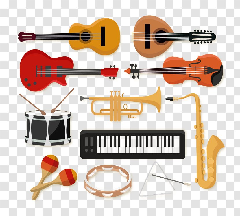 All Musical Instruments Play Drums - Tree Transparent PNG