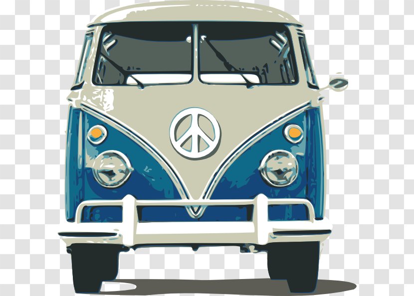 Volkswagen Type 2 Beetle Van Car - Motor Vehicle - Cartoon Transparent PNG