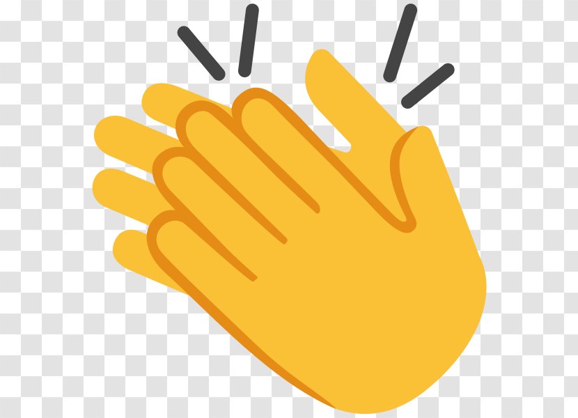 Clapping Hand Emoji Noto Fonts Applause - Unicode Transparent PNG