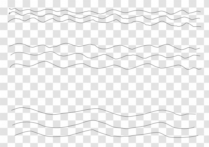 Line Art Point Angle - Black And White Transparent PNG