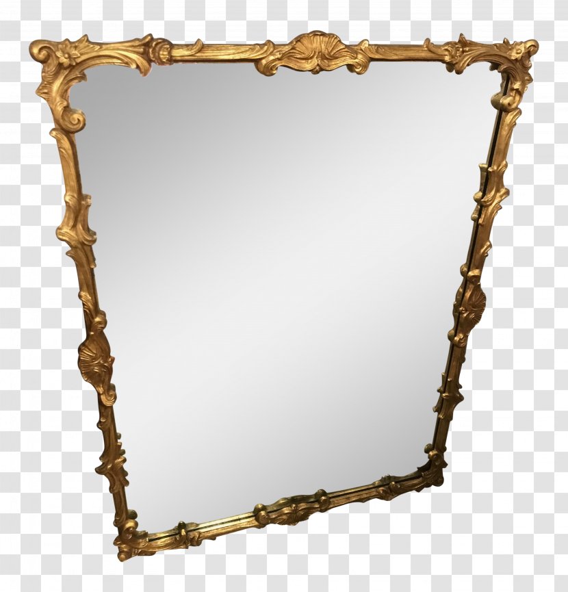 /m/083vt Picture Frames Rectangle Twig Image - Mirror - Large Gold Leaf Mirrors Transparent PNG