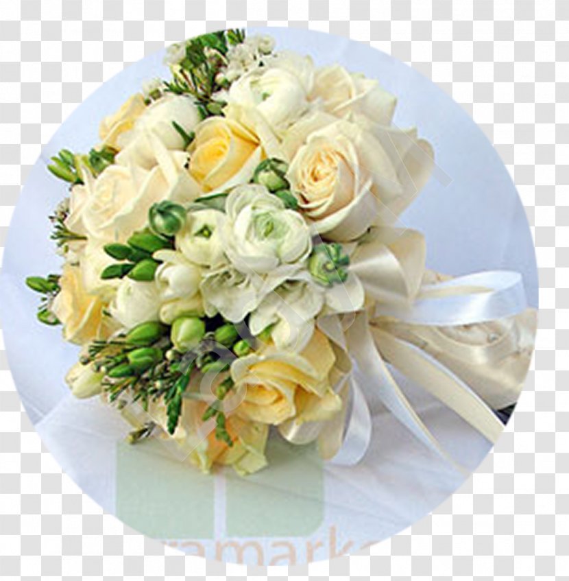Garden Roses Floral Design Flower Bouquet Cut Flowers - Floristry - Bride Transparent PNG