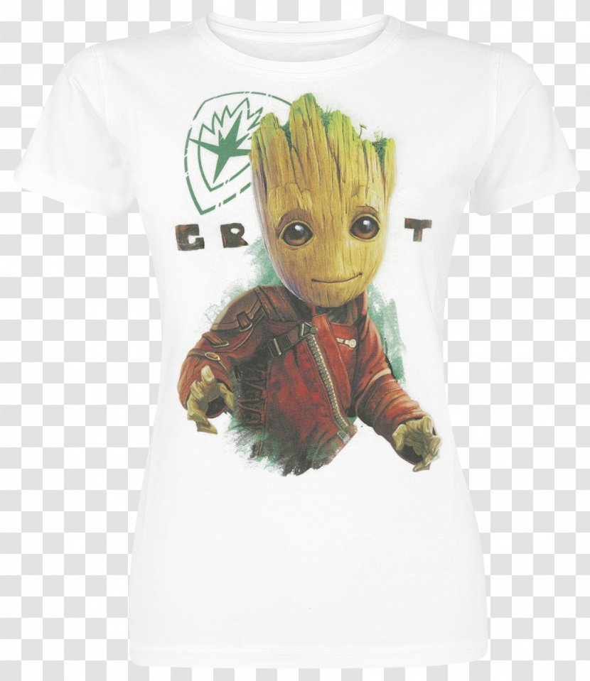 Baby Groot Rocket Raccoon T-shirt Yondu - Cardboard Transparent PNG