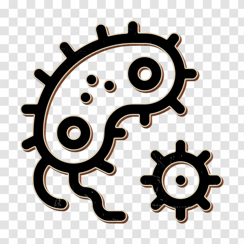 Bacteria Icon Bioengineering Icon Transparent PNG