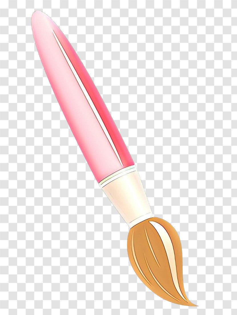 Pink Lipstick Material Property Cosmetics Lip Gloss - Pen Writing Implement Transparent PNG