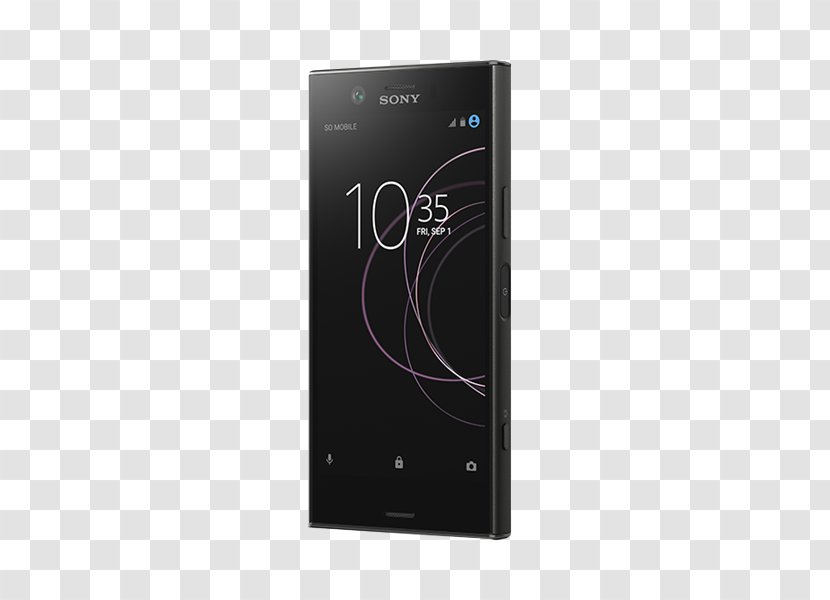 Sony Xperia XZ Premium 索尼 Mobile LTE Black - Smartphone Transparent PNG