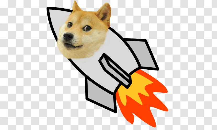 Spacecraft Rocket Launch Clip Art - Shiba Inu Transparent PNG