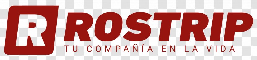 Logo Rostrip Brand Font - Redm - Colour Strips Transparent PNG