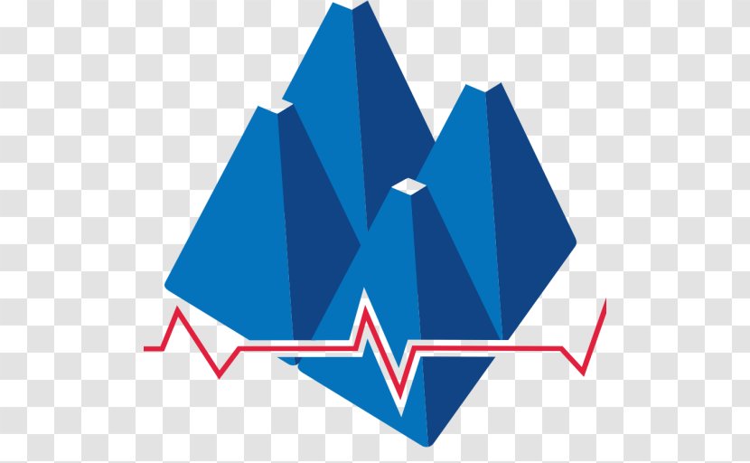 Logo Angle Brand - Blue Transparent PNG