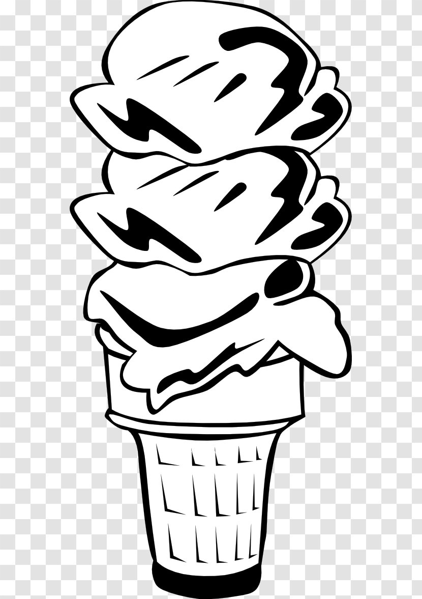 Ice Cream Cones Chocolate Clip Art - Food Scoops - Gerald G Transparent PNG
