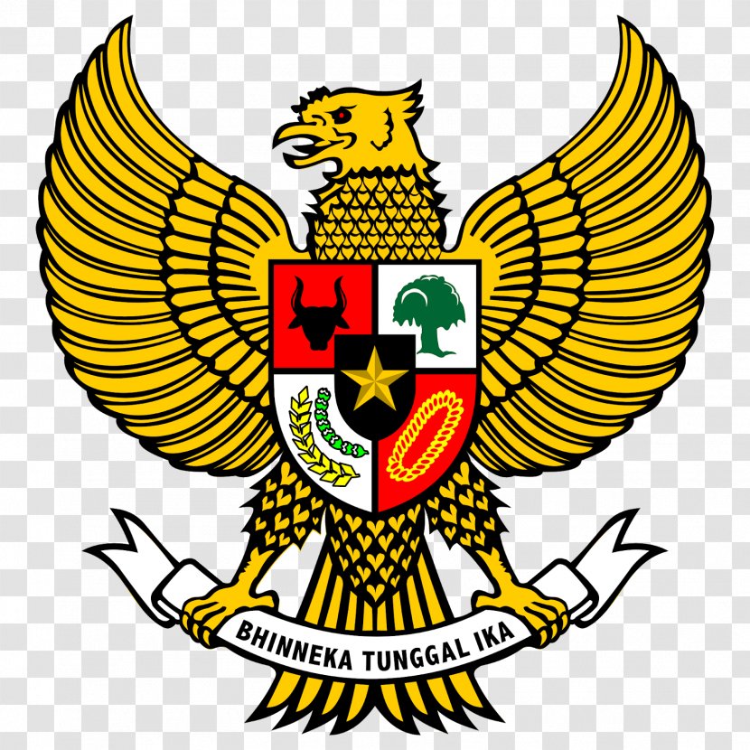 National Emblem Of Indonesia Garuda Clip Art Pancasila - Symbol Transparent PNG