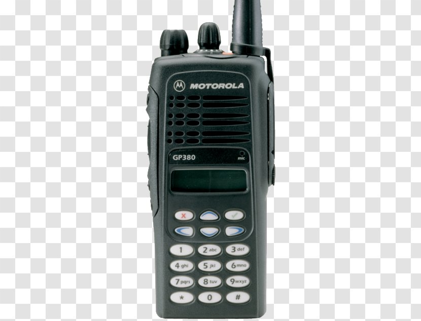Microphone Two-way Radio Walkie-talkie Motorola - Wireless Transparent PNG
