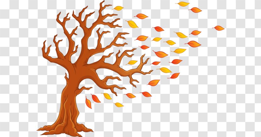 Autumn Tree - Art Transparent PNG