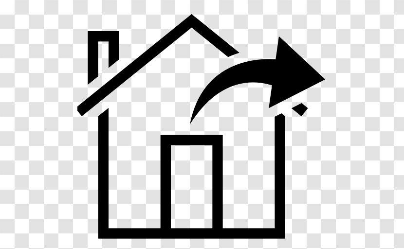 Real Estate House Building Clip Art - Property - Home Symbol With Arrow Transparent PNG