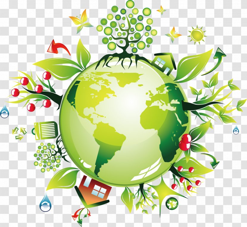 Earth Green Environmentally Friendly - World - Environmental Transparent PNG