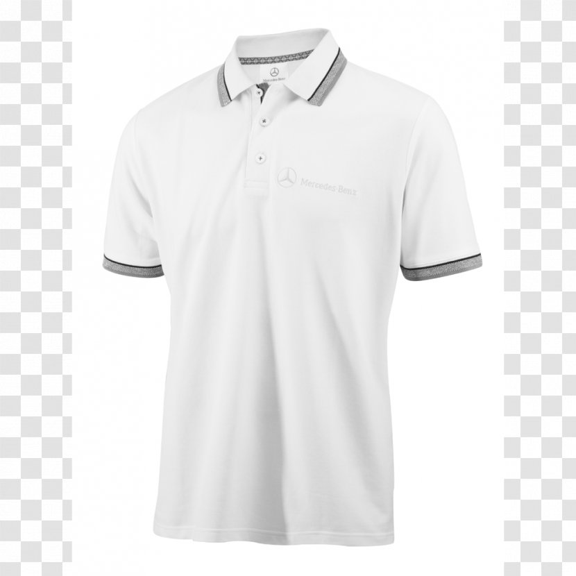 Polo Shirt T-shirt Mercedes-Benz Collar - Top Transparent PNG