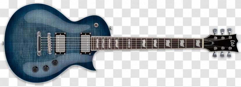 ESP LTD EC-1000 Eclipse Guitars Electric Guitar - Watercolor Transparent PNG