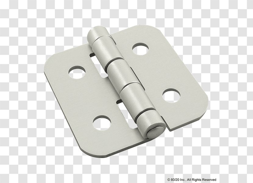 Hinge Aluminium 80/20 Door Anodizing Transparent PNG