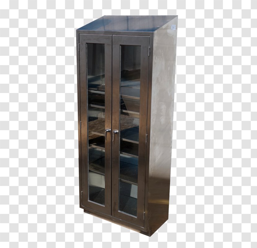 Shelf Furniture Cabinetry Lock Door - Glass Transparent PNG