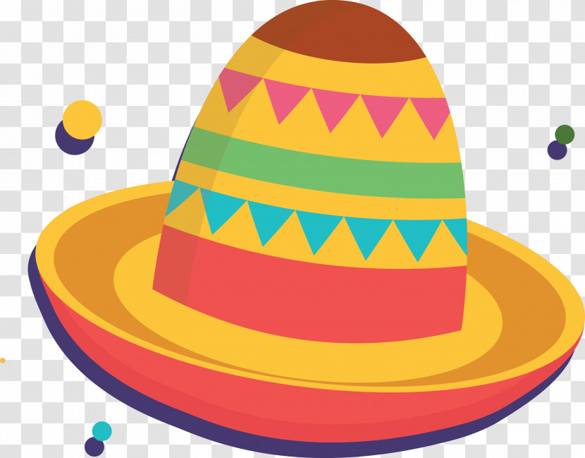 Hat Yellow Line Transparent PNG