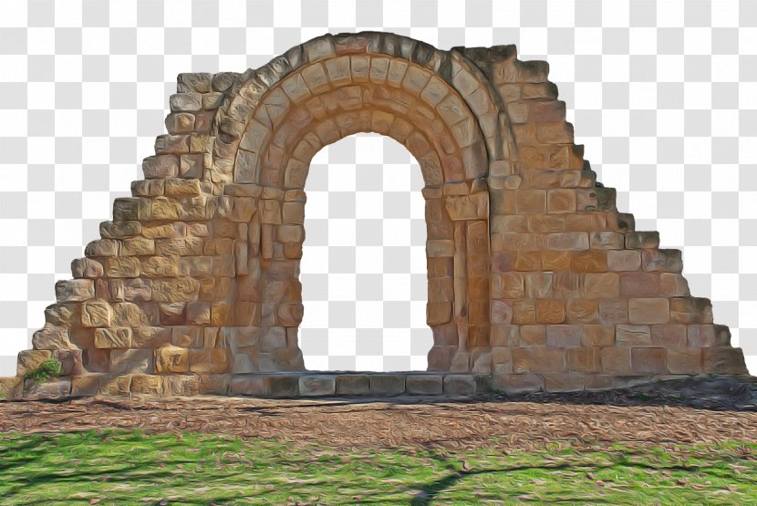 Arch Ruins Historic Site Architecture Rock - Medieval - Abbey Building Transparent PNG