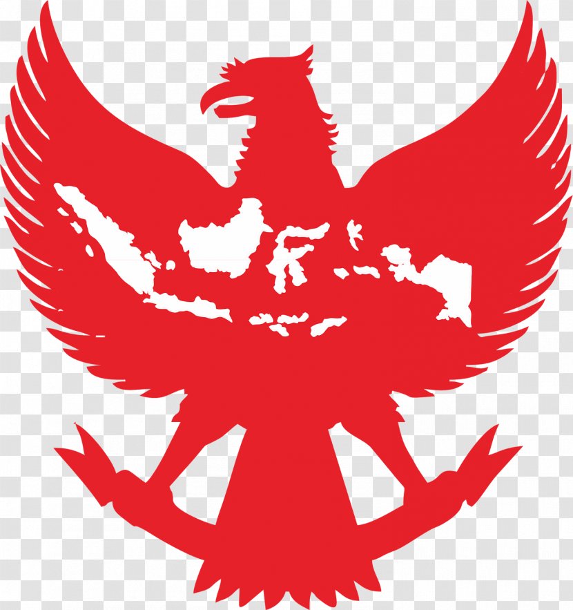 National Emblem Of Indonesia Garuda - Symbol - Fictional Character Transparent PNG