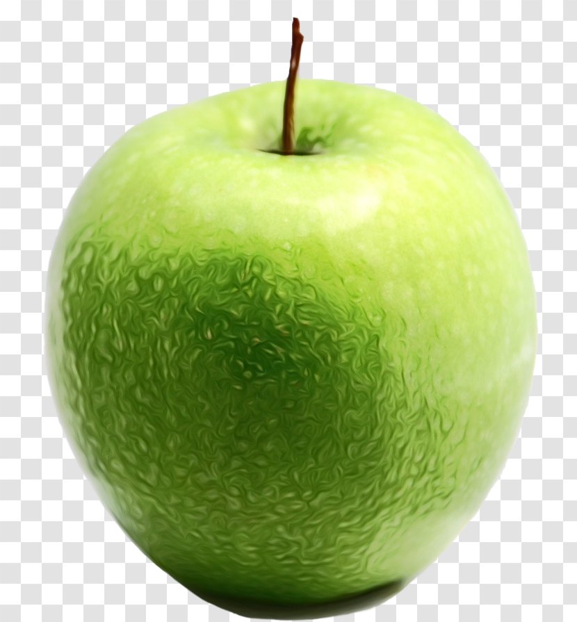 Granny Smith Apple Green Fruit Food - Paint - Superfood Pectin Transparent PNG