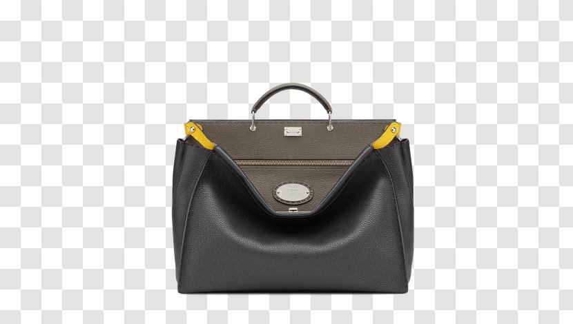 Handbag Fendi Tote Bag Leather Transparent PNG