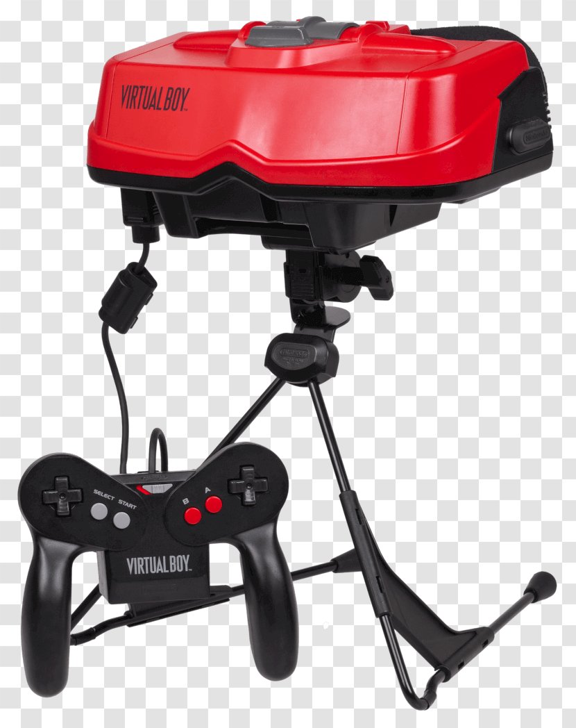 Virtual Boy Head-mounted Display Video Game Consoles Nintendo - First Generation Of - VR Headset Transparent PNG