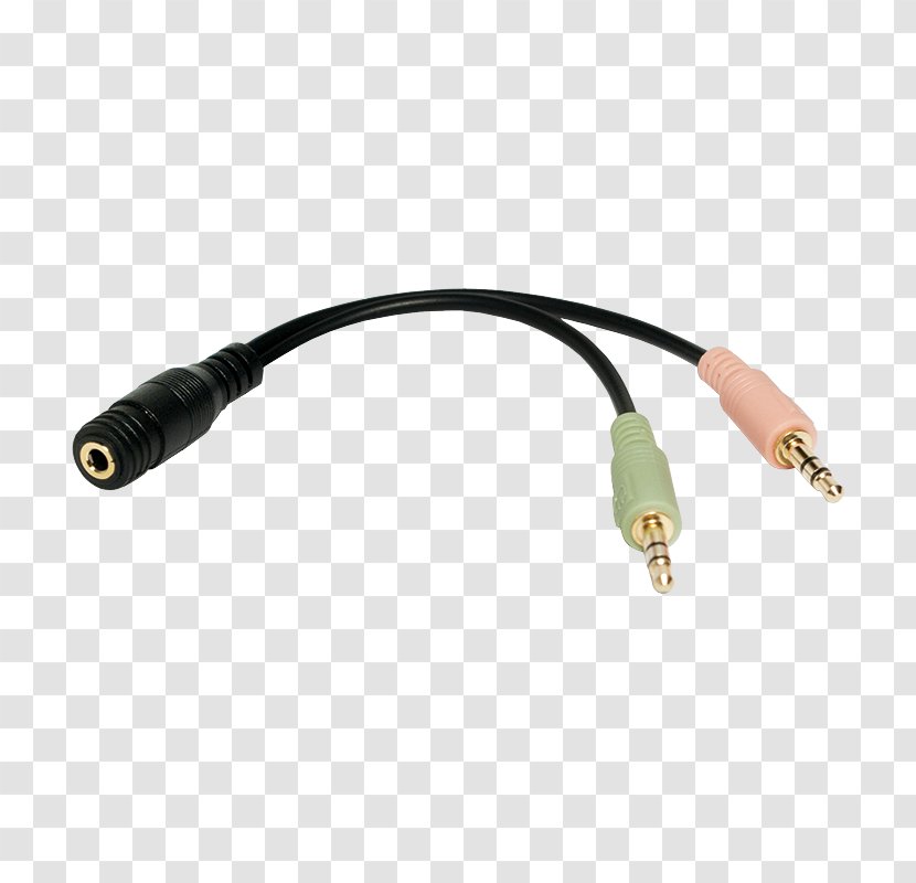 Laptop Microphone Phone Connector Adapter Electrical - Headphones Transparent PNG