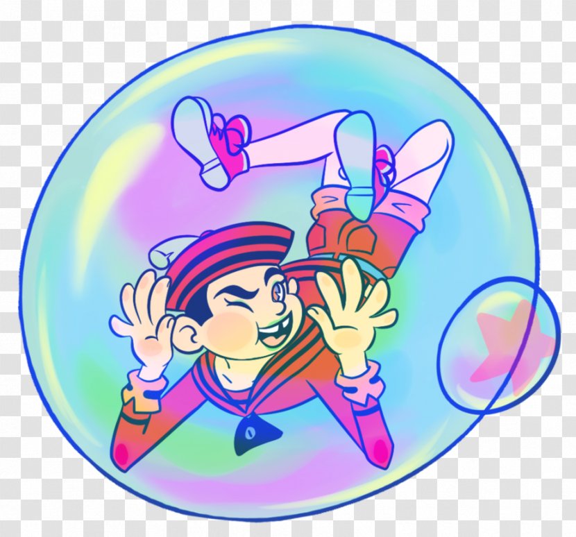 Work Of Art Child Artist - Bubble Boy - Josuke Jojolion Transparent PNG