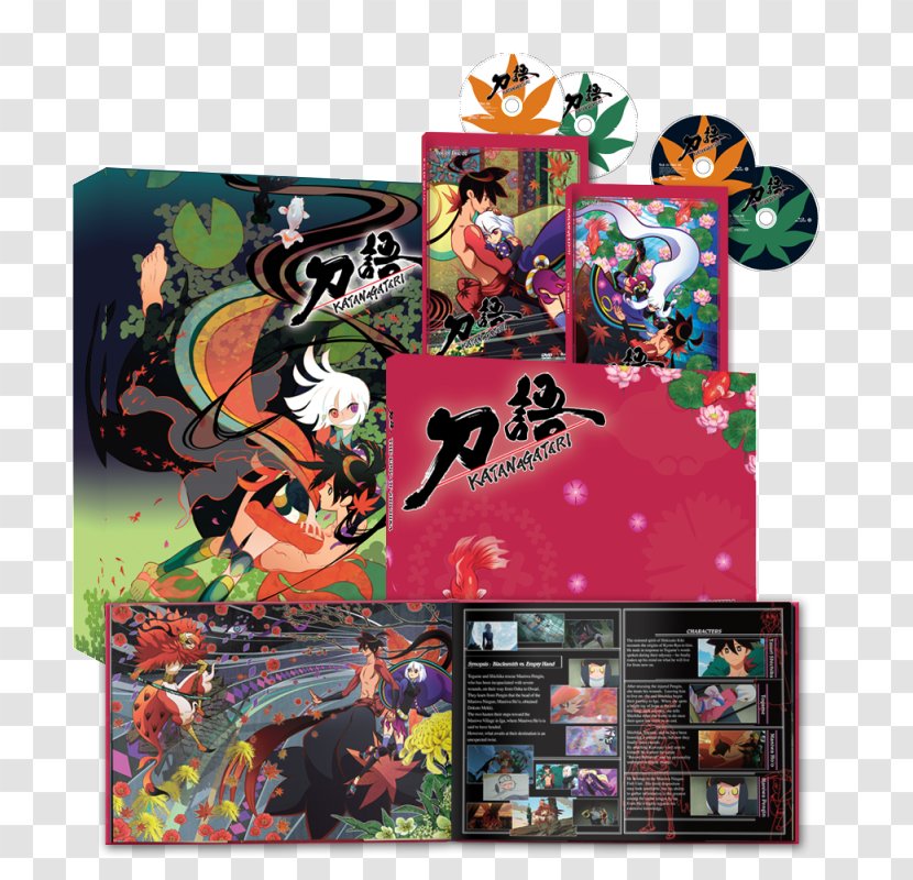 Ōtō Nokogiri Blu-ray Disc Katanagatari Box Set DVD - Bluray - Dvd Transparent PNG