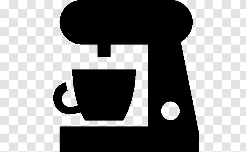 Instant Coffee Cafe Coffeemaker Brewed - Black And White Transparent PNG