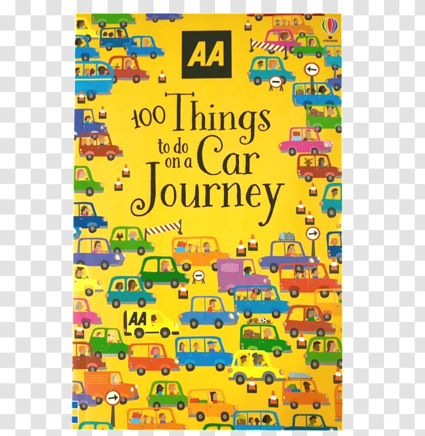 100 Things To Do On A Car Journey Road Trip Travel Book - Game Transparent PNG