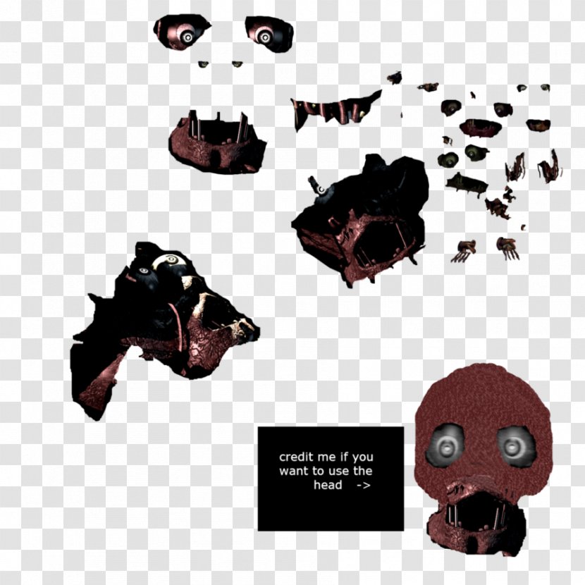 Five Nights At Freddy's 3 4 2 Animatronics Endoskeleton - Nightmare Foxy Transparent PNG
