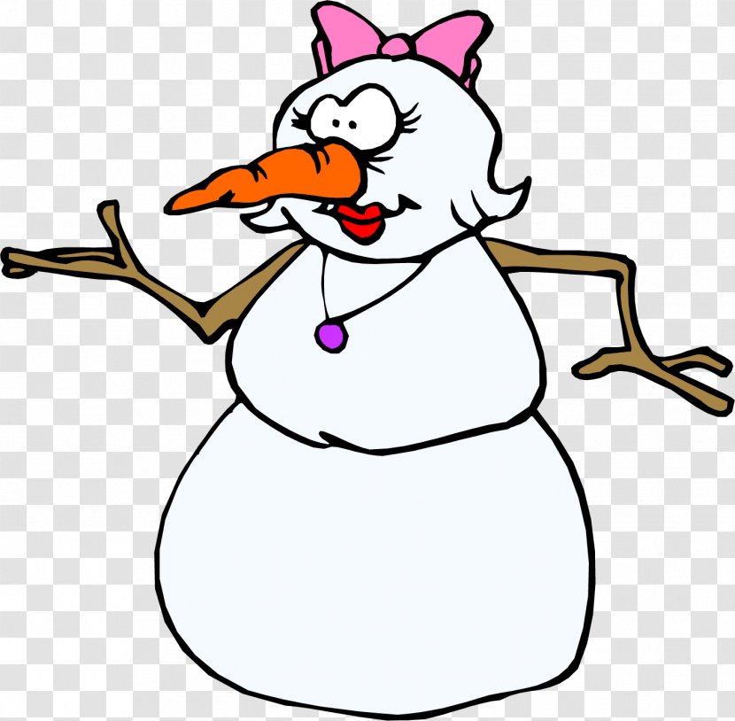 Snowman Cartoon Free Content Clip Art - Royaltyfree - Vector Painted Transparent PNG