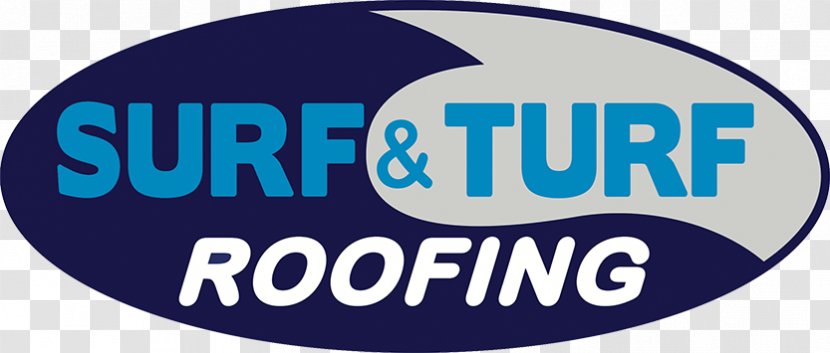 Surf & Turf Roofing Logo Brand Gutters - Egg Harbor Township - Flat Roof Transparent PNG