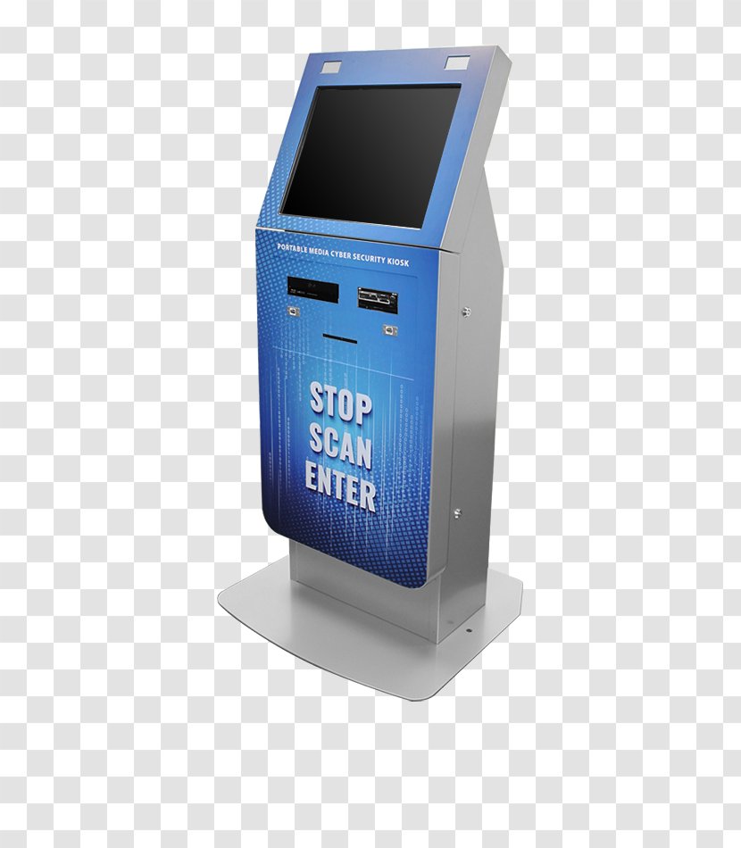 Interactive Kiosks Multimedia Product Design - Interactivity - Cyber Attack Transparent PNG