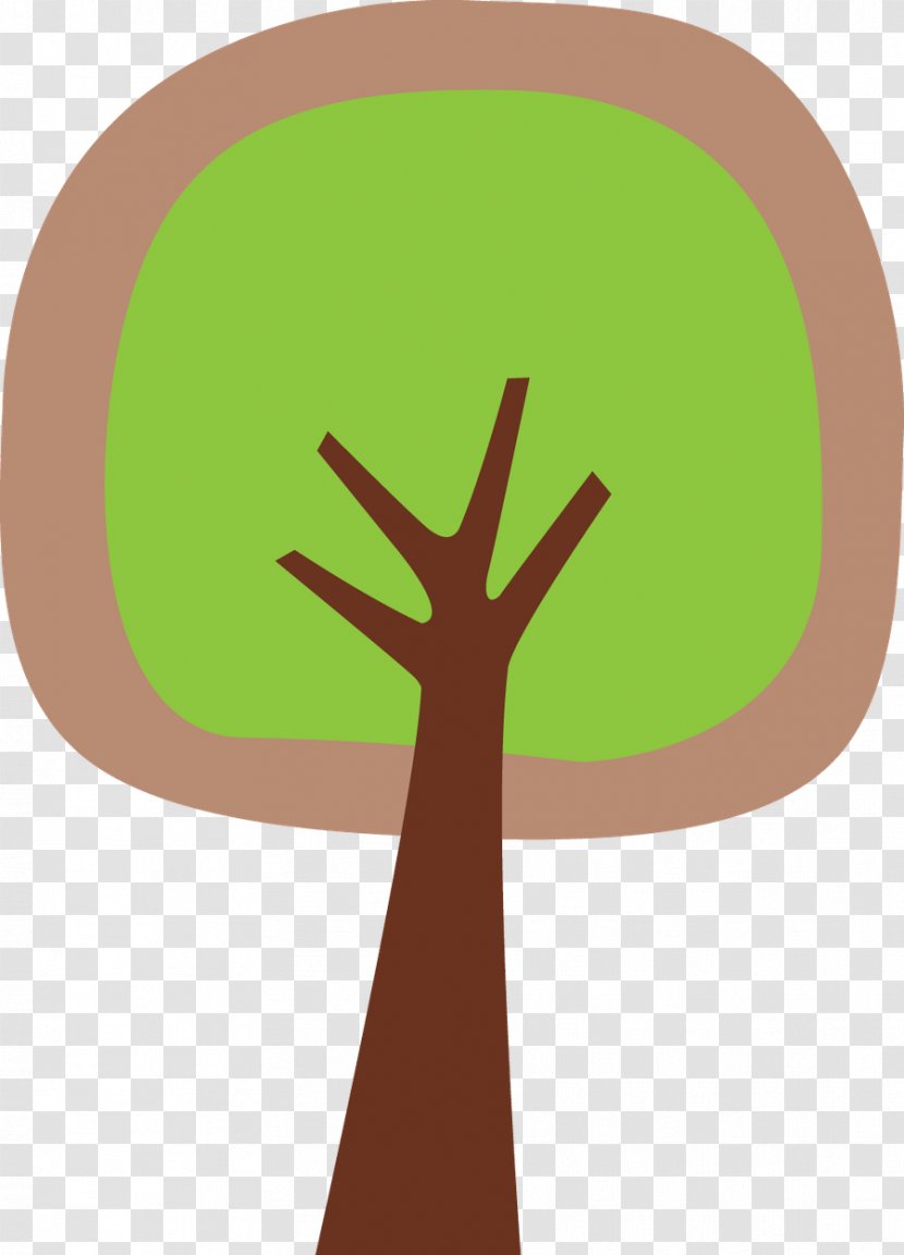 Birch Tree - Hand - Symbol Plant Transparent PNG