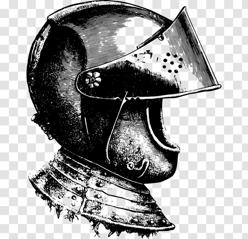 Knight Clip Art - Armour - Helmet Transparent PNG