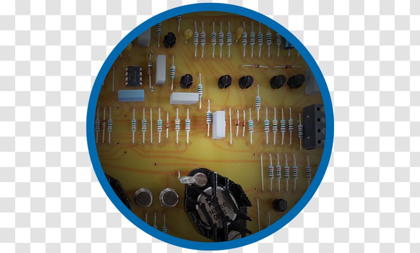 Printed Circuit Board Electronics Electronic Capacitor Component - Graphics Processing Unit - Computer Transparent PNG