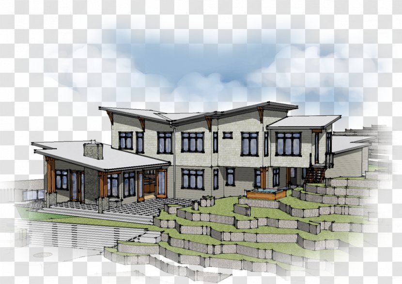 House Building Vancouver Home Builders Canadian Builders' Assn-Vancouver Island - Elevation Transparent PNG