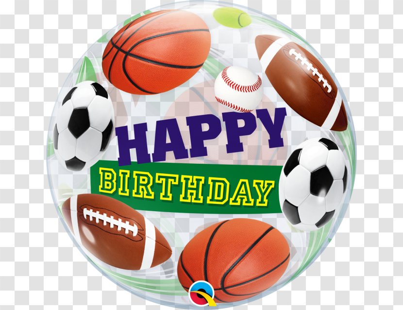 Balloon Birthday Party Sport - Football Transparent PNG