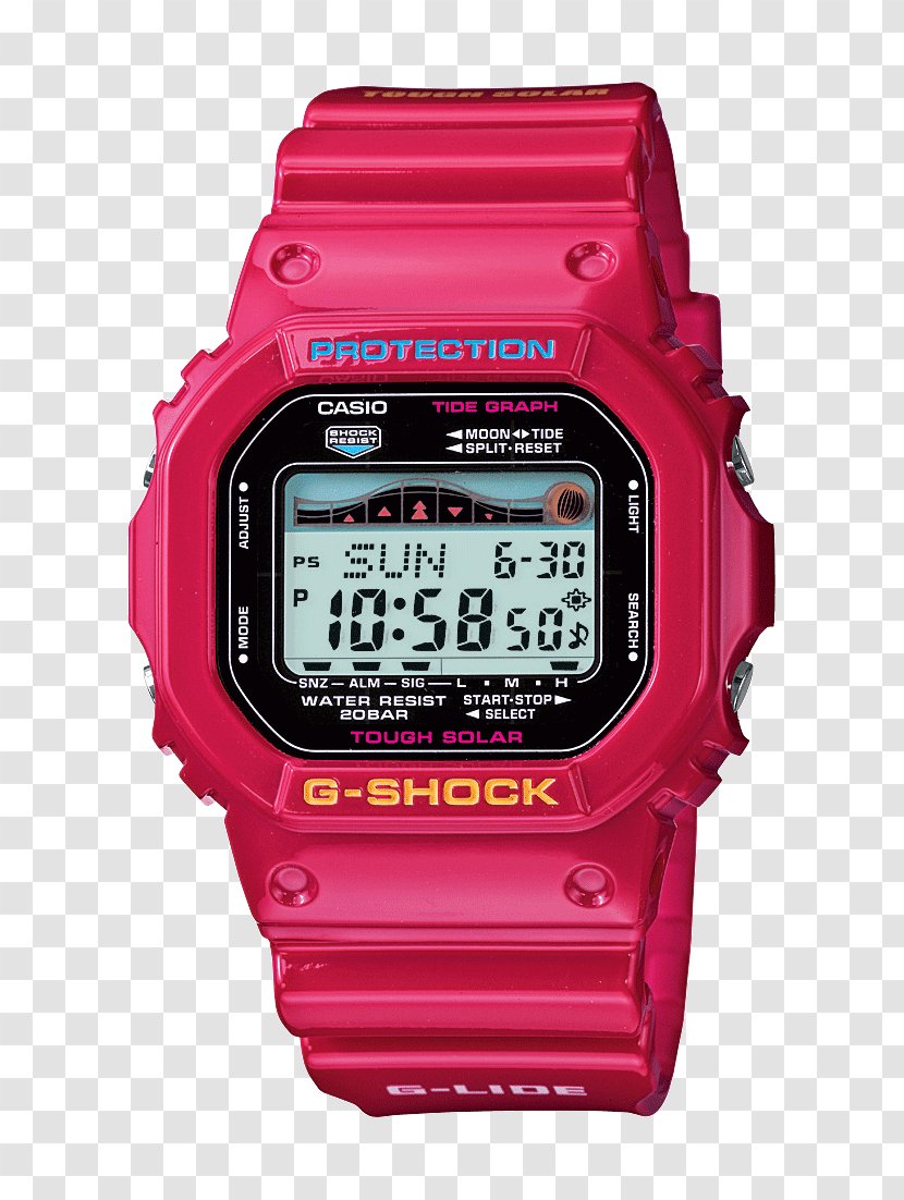 Master Of G G-Shock Casio Solar-powered Watch - Youth Culture Transparent PNG