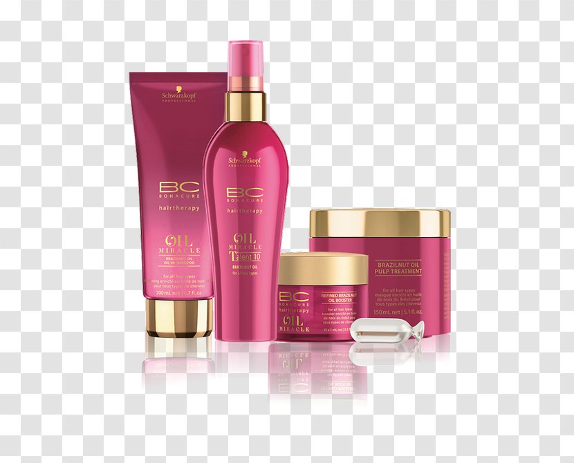 Schwarzkopf BC Oil Miracle Gold Shimmer Treatment Lotion Professional With Rose Shampoo - Cosmetics Transparent PNG