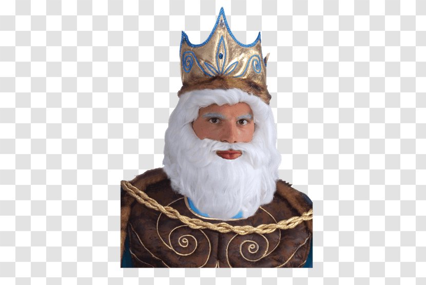 Amazon.com Costume Wig King Neptune - Clothing - God Transparent PNG