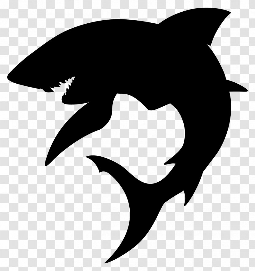 Shark Silhouette Clip Art - Beak - Sharks Transparent PNG