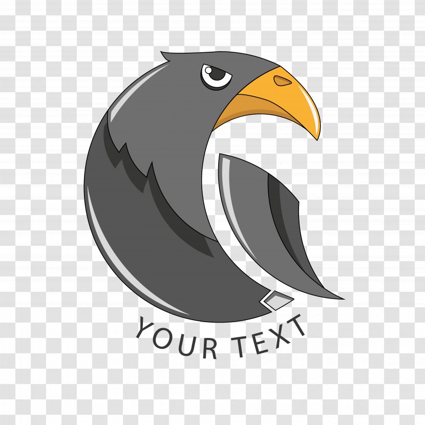 Bird Of Prey Beak Eagle - Logo - Angry Birds Transparent PNG