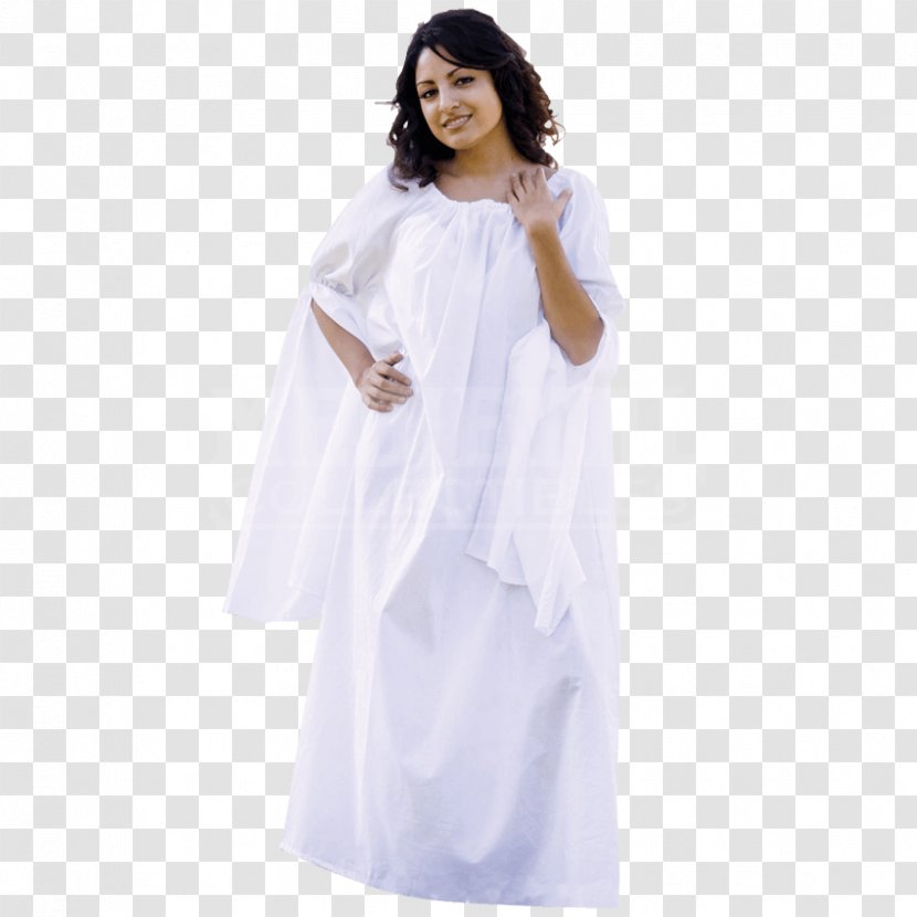 Robe Slip Sleeve Chemise English Medieval Clothing - Dress - Shirt Transparent PNG