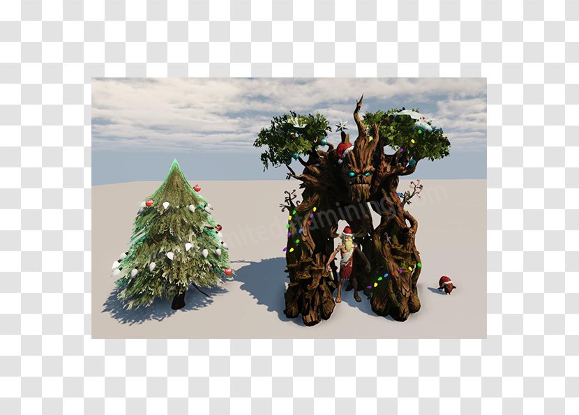 Christmas Tree Smite Hou Yi Ornament Transparent PNG